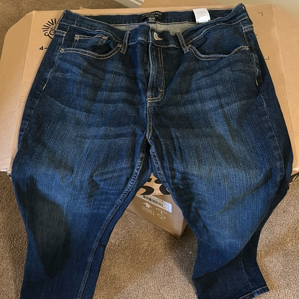 dark rinse jeans